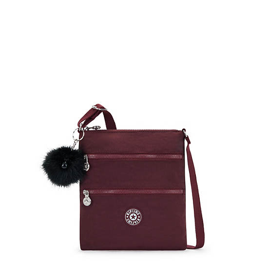 Keiko Crossbody Mini Bag, Deep Burgundy G, large