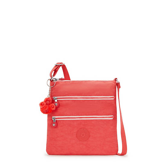 Keiko Crossbody Mini Bag, Almost Coral, large