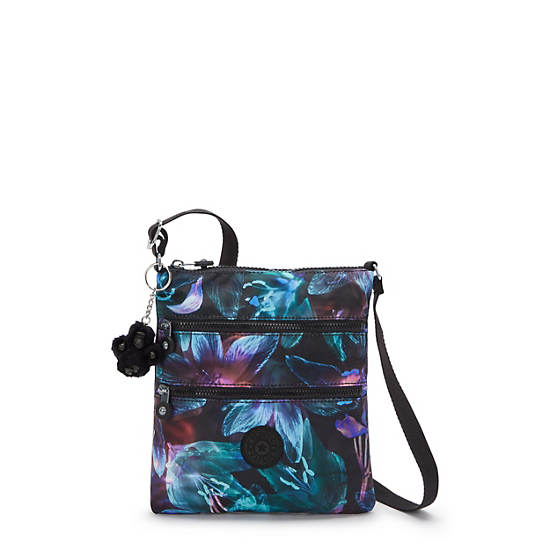 Keiko Printed Crossbody Mini Bag, Spectral Orchid, large