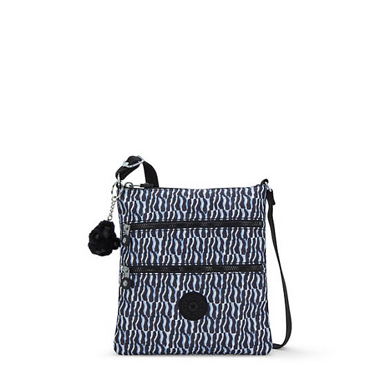 Keiko Printed Crossbody Mini Bag, Holiday Waves, large