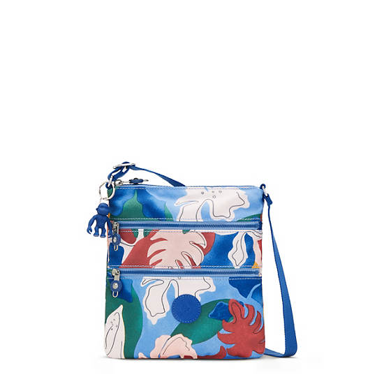 Keiko Printed Crossbody Mini Bag, Botanical Print, large