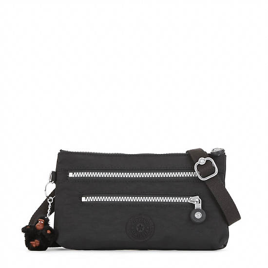 Laurie Convertible Crossbody Bag, Black, large