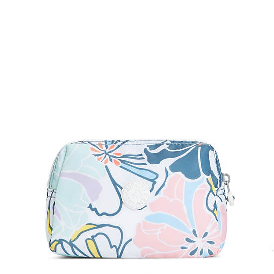 Mandy Printed Pouch, Bright Metallic, large Mandy Printed Pouch, Bright Metallic, large