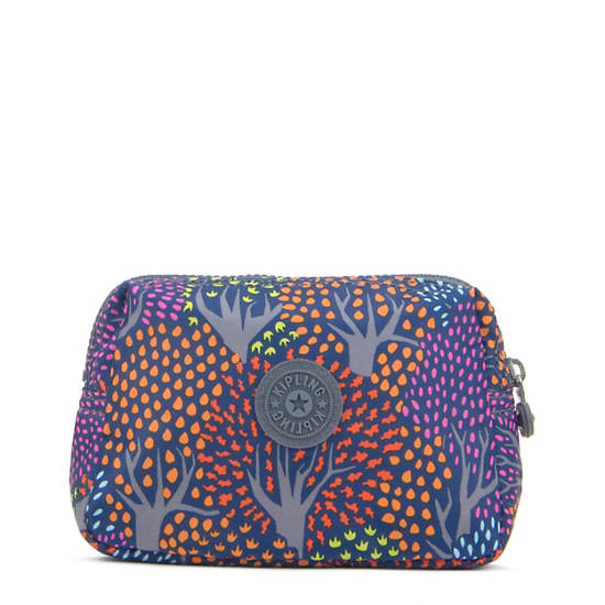 Mandy Printed Pouch, Soft Apricot M4, large