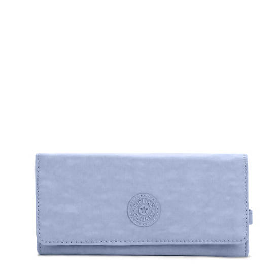 New Teddi Snap Wallet, Bridal Blue, large