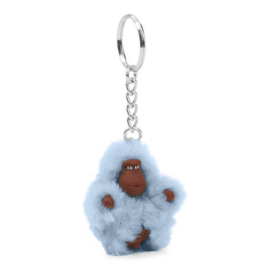 Sven Extra Small Monkey Keychain, Admiral Blue, large