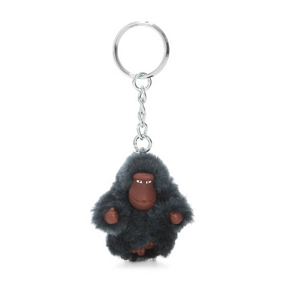 Sven Extra Small Monkey Keychain, True Blue Tonal, large