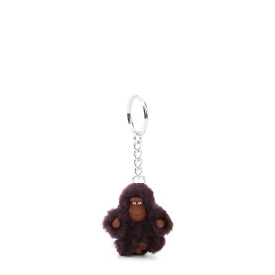 Sven Extra Small Monkey Keychain, Purple Verbena, large