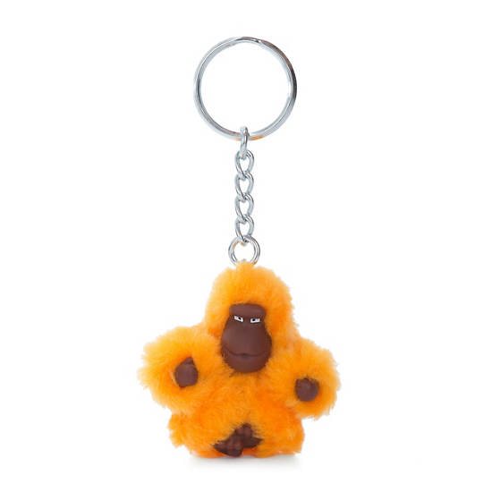 Sven Extra Small Monkey Keychain, Orange Burst, large