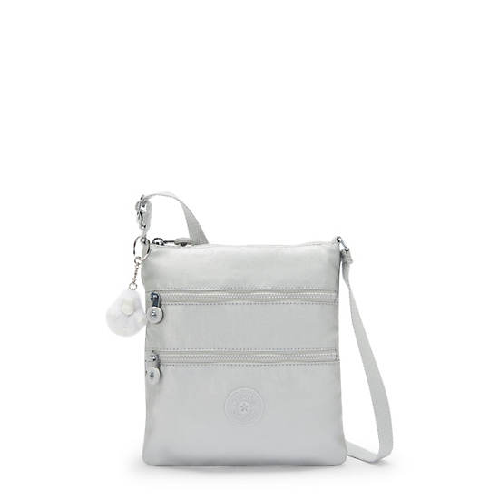 Keiko Metallic Crossbody Mini Bag, New Bright Met, large