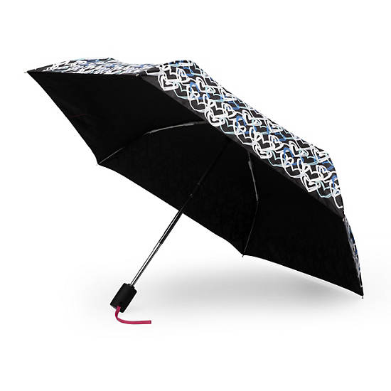 Auto Open Printed Umbrella, Change Of Hearts, large
