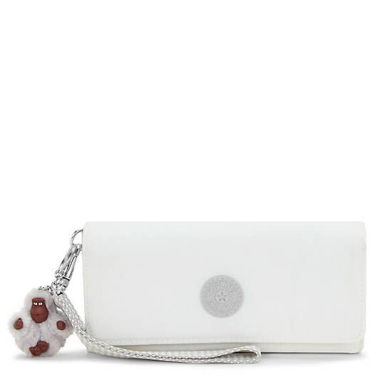 Rubi Large Wristlet Wallet, Vivid White, large