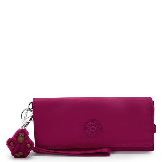 Rubi Large Wristlet Wallet, Purple Fig, large