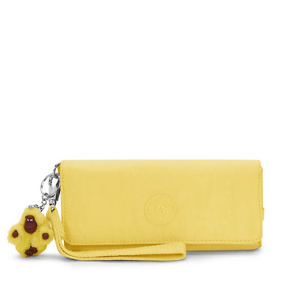 Rubi Large Wristlet Wallet, Buttery Sun, large