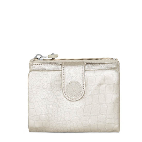 Maloney Metallic Wallet, Warm Beige M, large Maloney Metallic Wallet, Warm Beige M, large