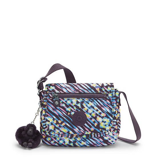 Sabian Printed Crossbody Mini Bag, Undersea Lights, large