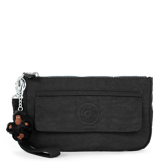 Alonzo Wristlet Wallet, Black, large