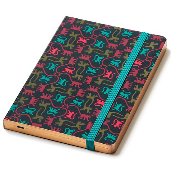 Kipling Notebook, Bronze Metallic, large