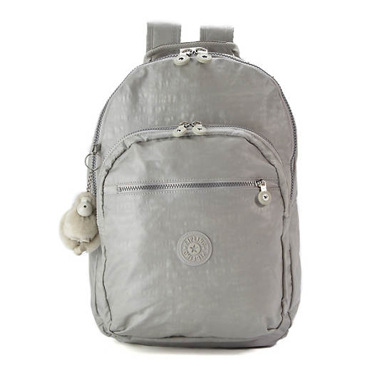 Seoul Large Laptop Backpack, Pearlized Ash Grey, large