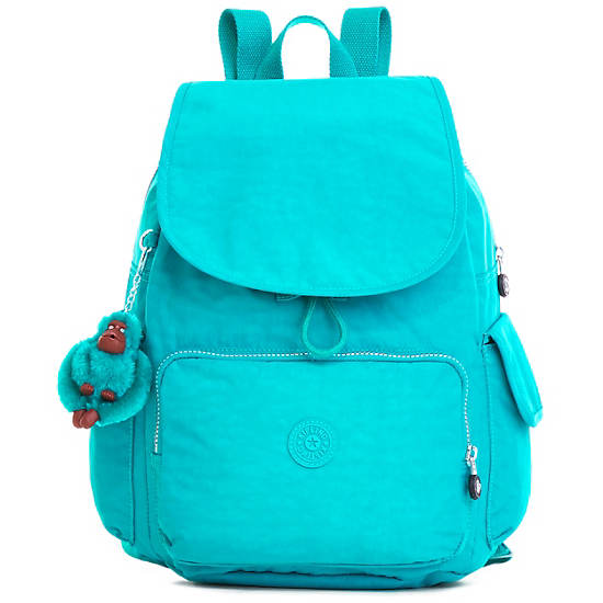 Ravier Medium Backpack, Black Green, large
