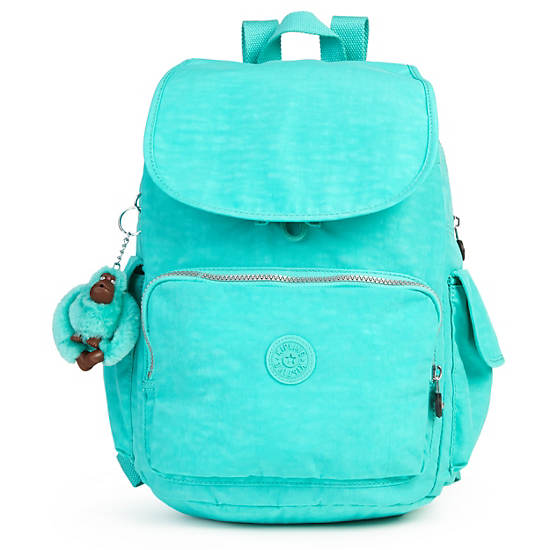 Ravier Medium Backpack, Soft Dot Blue, large