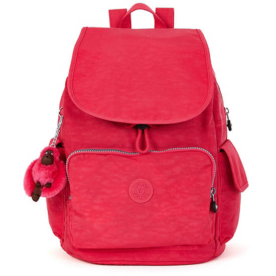 Ravier Medium Backpack, True Pink, large