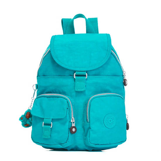 Lovebug Small Backpack, Black Green, large