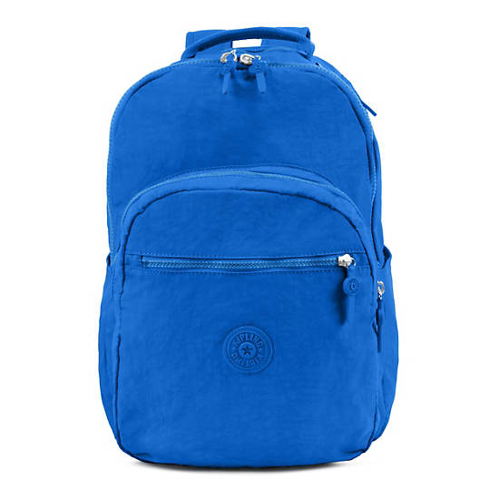 Seoul Large Laptop Backpack, Blue Bleu De23, large