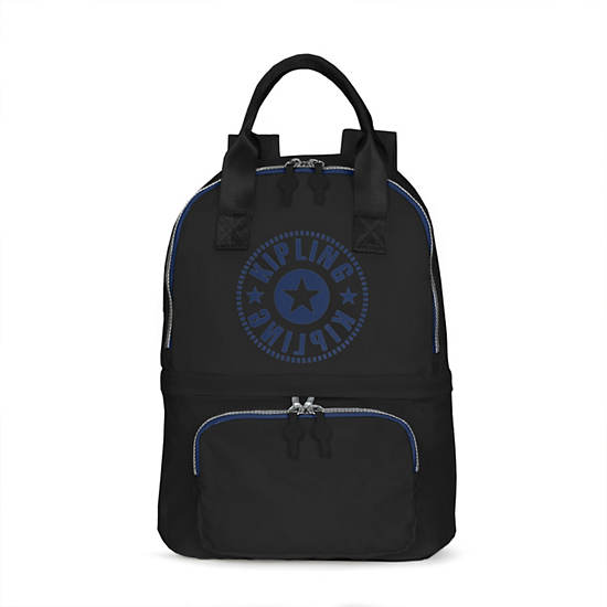 Declan Gym Tote Backpack, Black, large