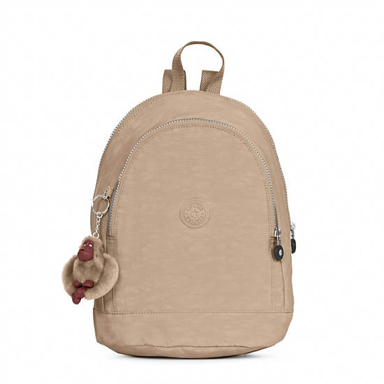 Yaretzi Small Backpack, Hazelnut Met GG, large