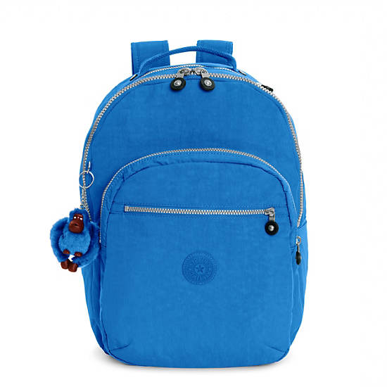 Seoul Large 15" Laptop Backpack, Fancy Blue, large