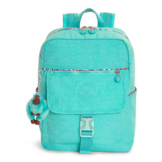 Gorma Laptop Backpack, Soft Dot Blue, large