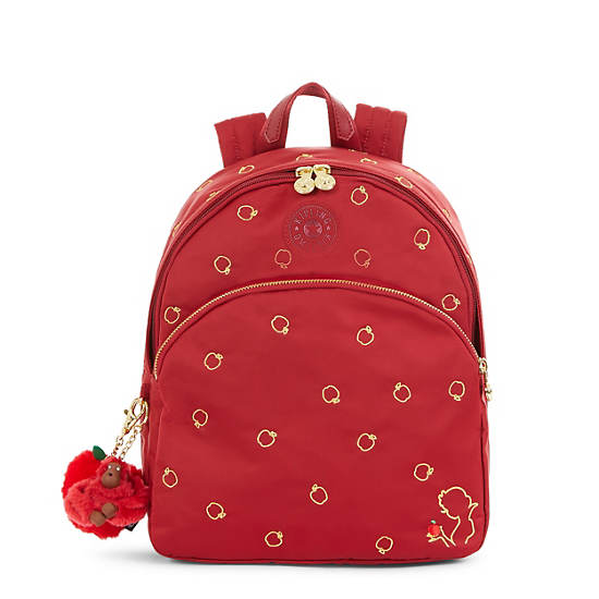 Disney’s Snow White Paola Small Satin Backpack, Girly Tile, large