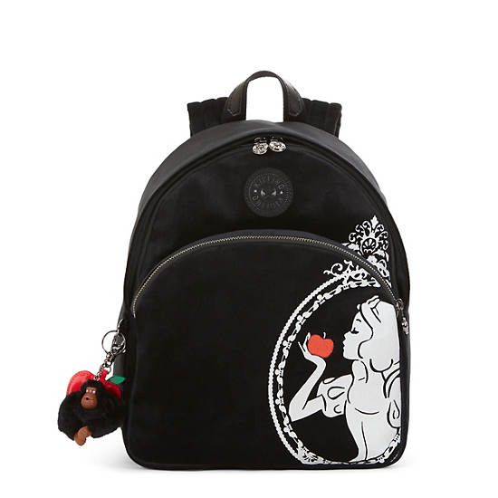 Disney’s Snow White Paola Velvet Small Backpack, Black, large