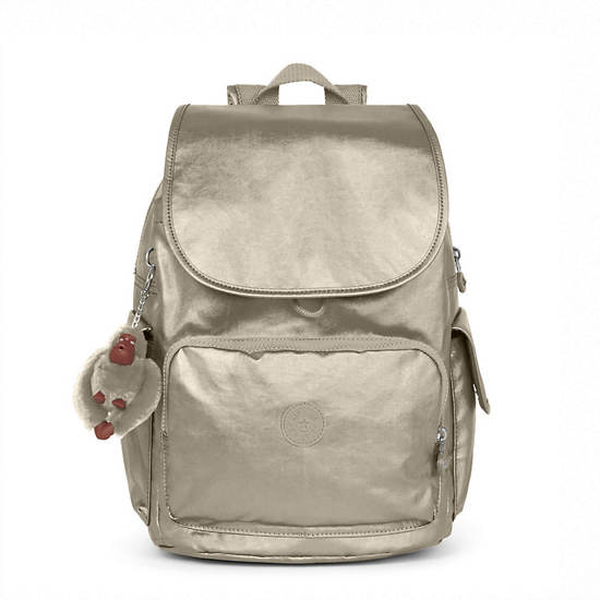 City Pack Medium Metallic Backpack