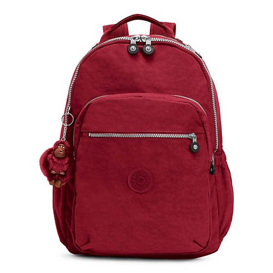 Seoul Go Large 15" Laptop Backpack, Brick Red, large