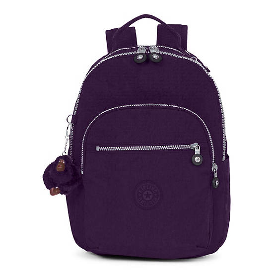 Seoul Go Small Tablet Backpack, Deep Purple, large