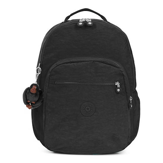 Seoul Go Extra Large 17" Laptop Backpack, Black Tonal, large
