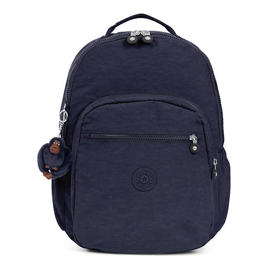 Seoul Go Extra Large 17" Laptop Backpack, True Blue Tonal, large