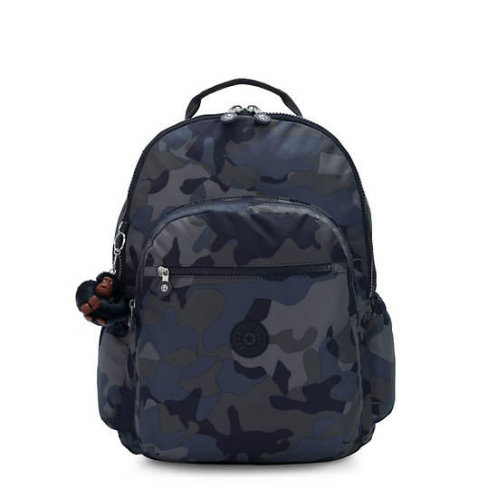 Seoul Go Extra Large Printed 17" Laptop Backpack, Cool Camo, large