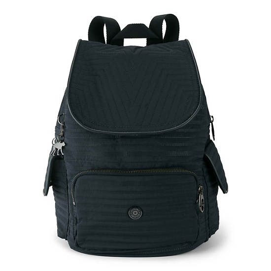 City Pack Small Backpack, Poseidon Black, large