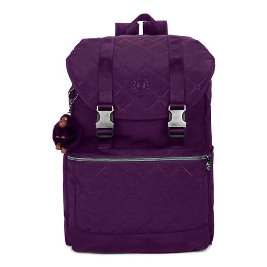 Experience 15" Laptop Backpack, Deep Purple, large