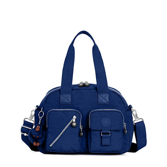 Defea Shoulder Bag, Frost Blue, large
