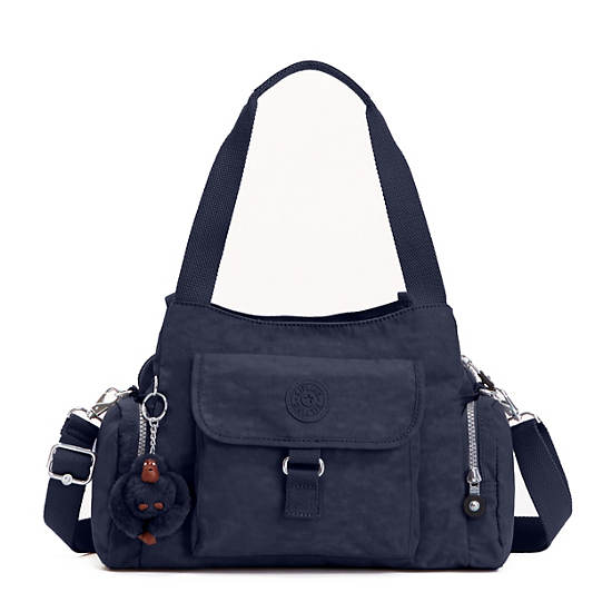 Felix Large Handbag, True Blue, large
