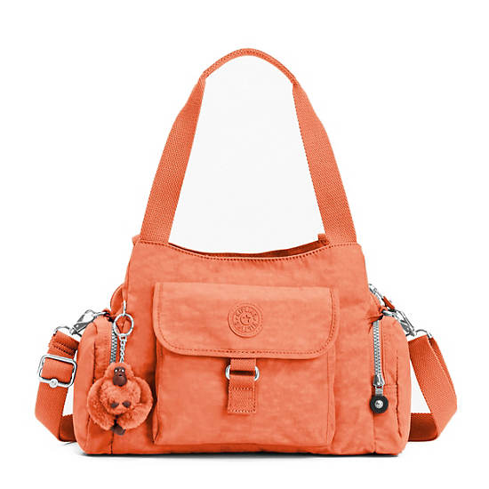 Felix Large Handbag, Peachy Pink, large