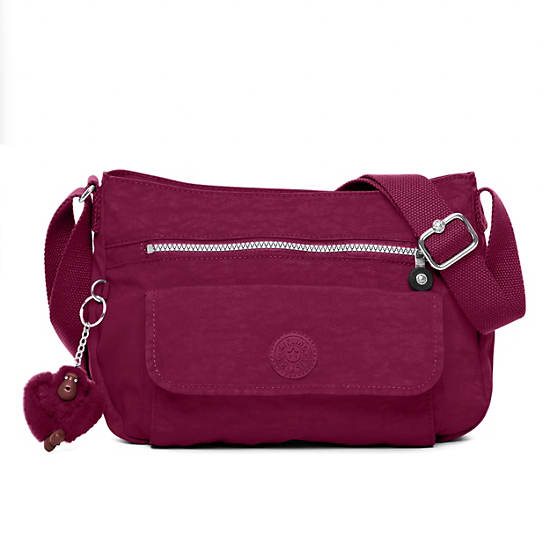 Syro Crossbody Bag, Power Pink, large