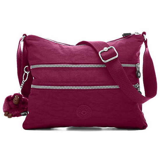 Alvar Crossbody Bag, Power Pink, large