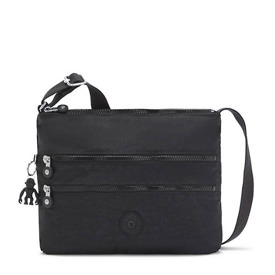Alvar Crossbody Bag, Black Noir, large