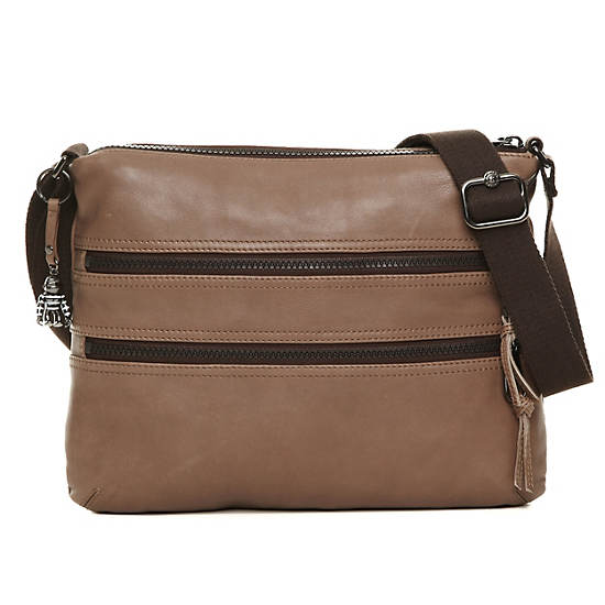 Alvar Leather Crossbody Bag, Oprint, large