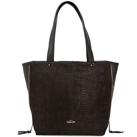 Hermine Leather Tote, Hello Weekend, large